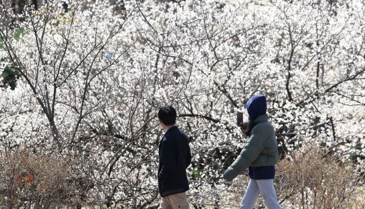 광주·전남은 18일 비 또는 눈이 내리다 밤부터 맑아질 것으로 예보됐다. 전남 동부내륙엔 최대 8㎝의 눈이 예상되며, 낮 기온은 5~8도로 쌀쌀하겠다. 광주기상청은 “천둥·번개를 동반한 돌풍에 유의해야 한다”고 밝혔다. 연합뉴스
