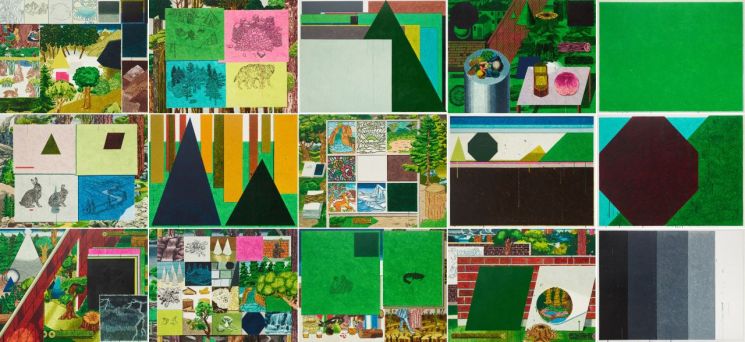 전현선 '나란히 걷는 낮과 밤'(2017). 국립현대미술관 청주 제공