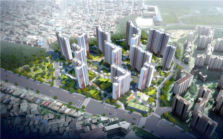 서울 장위12구역 조감도. 국토교통부 제공