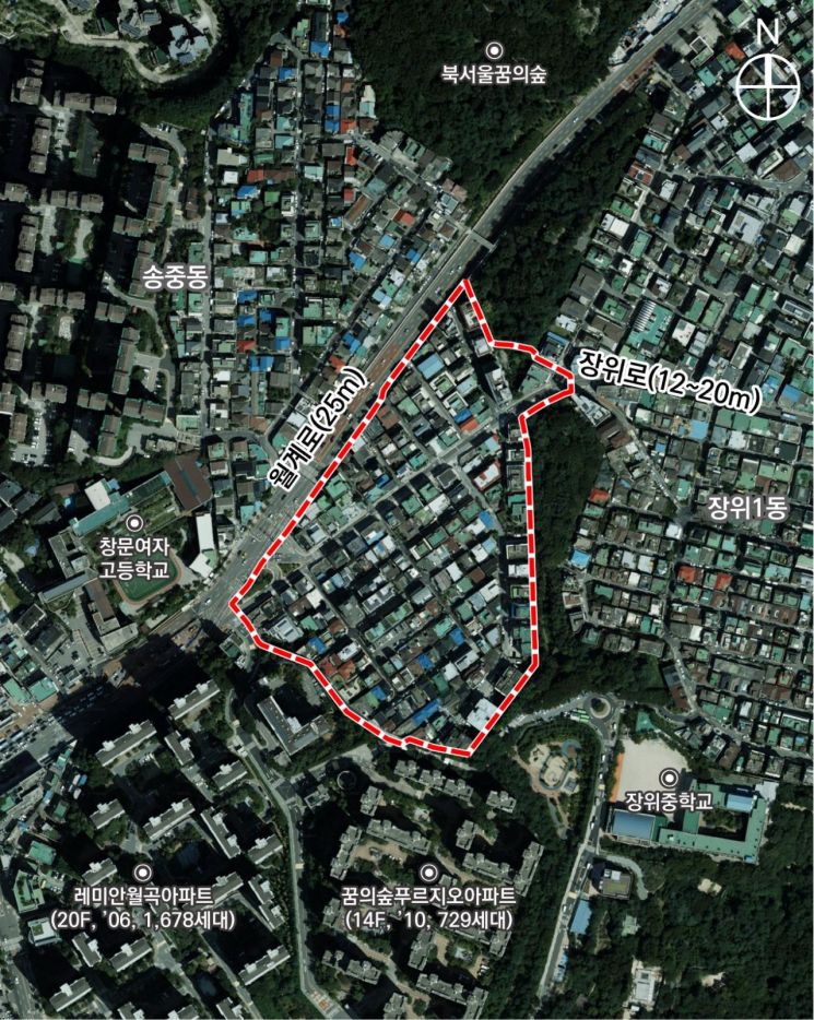 성북구, 장위12구역 도심복합사업 지구 지정…본격 시동