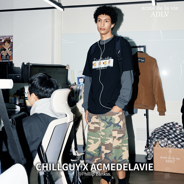 밈 캐릭터 칠 가이(CHILLGUY), 아크메드라비(ACMEDLAVIE)와 콜라보