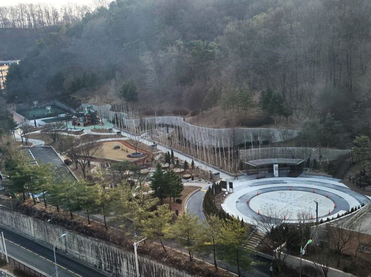 용인시, 김량장동 '용인중앙공원' 개선 공사 마무리