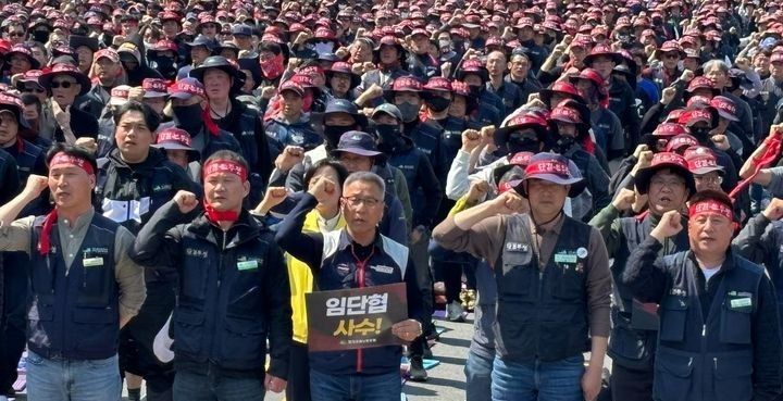 광주·전남 건설노동자들 "임금 삭감 철회까지 총파업"
