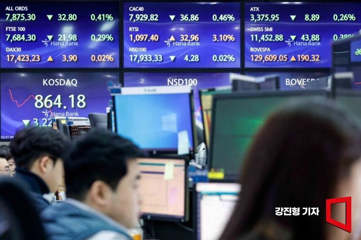 [유럽개장]장 초반 일제히 하락세…獨DAX 0.44%↓