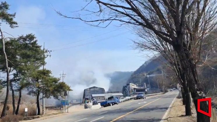 의성 산불 진화율 51% 돌파…4050ha 피해, 진화 총력.권병건 기자