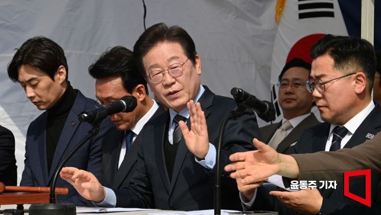 [포토] 발언하는 이재명 대표