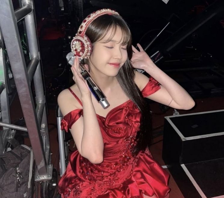 가수 아이유. 아이유 인스타그램
