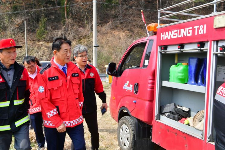 화마는 없다…장성군, 봄 산불 막기 ‘총력’