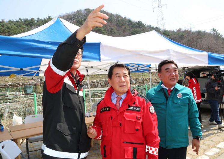 양산시, 산불 비상상황 모니터링·예찰활동 강화