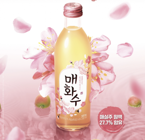 하이트진로, 매화수 누적판매 1억4000만병 돌파