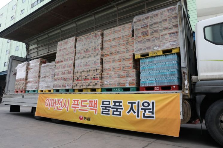 "산불 피해 돕자"…CJ·농심 등 식품사 구호물품 지원