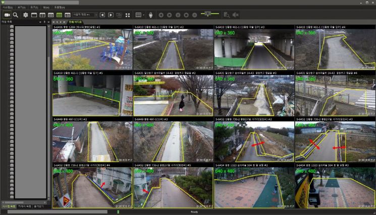 고양특례시 스마트안전센터 CCTV 지능형 관제시스템. 고양특례시 제공