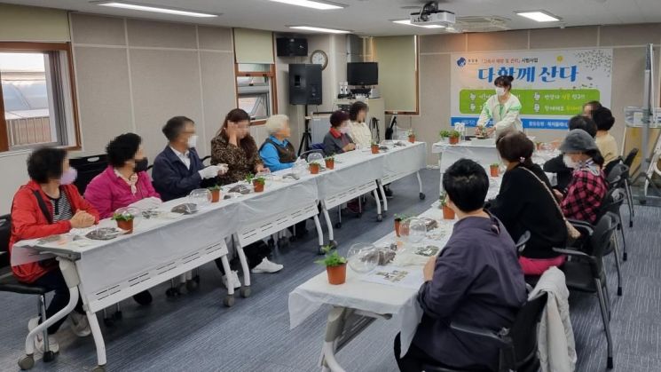 용산구가 사회적 고립과 고독사 문제에 대응하기 위해 고독사 예방 및 관리 사업을 추진한다. 용산구 제공.