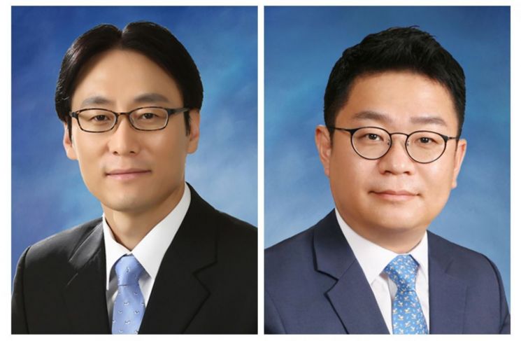 삼정KPMG 컨설팅 부문 대표에 선임된 김진귀 부대표와 신장훈 부대표(왼쪽부터). 삼정KPMG 제공