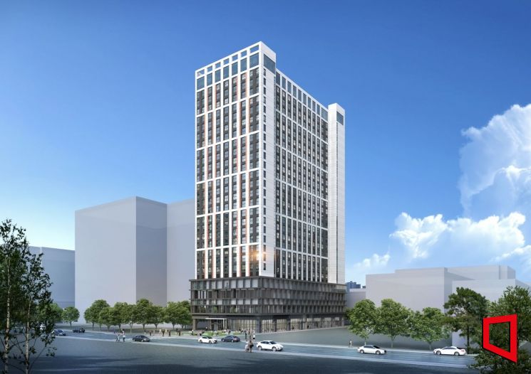 가산동 345-89 임대형 기숙사 투시도. 서울시 제공