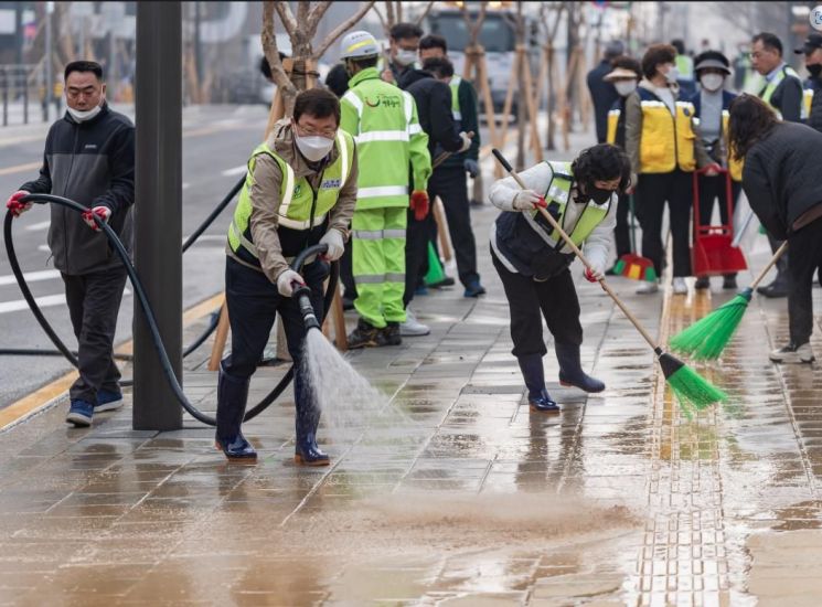 광진구, 주민과 함께 봄맞이 대청소
