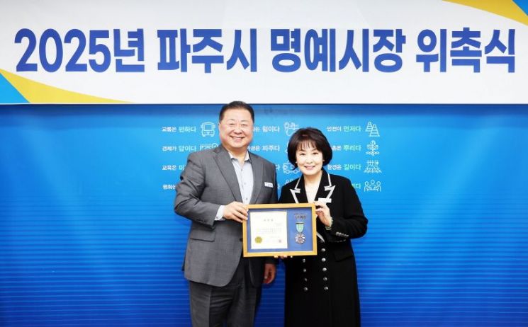 파주시, 일일명예시장에 김보미 KBS 탤런트극회장 위촉