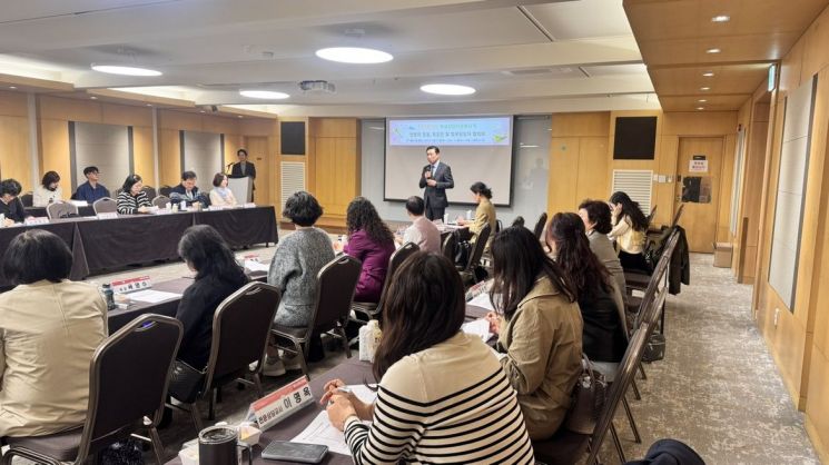 충남교육청이 개최한 학생상담자원봉사자 생각나눔자리