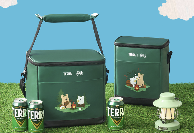 테라와 다이노탱의 만남…하이트진로, 아이스백 기획팩 출시 