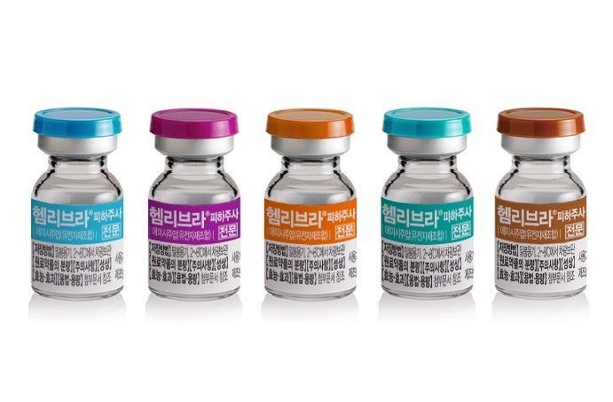 JW중외제약의 혈우병 치료제 ‘헴리브라’. 사진제공=JW중외제약