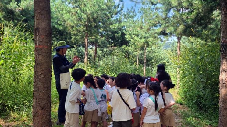 Uijeongbu City will operate a "Forest Education (Early Childhood Forest Education · Forest Interpretation) Program" from April to November at locations suitable for forest education within the city, such as the Early Childhood Forest Experience Center, Jail Forest Bathing Area, and major walking trails. Provided by Uijeongbu City