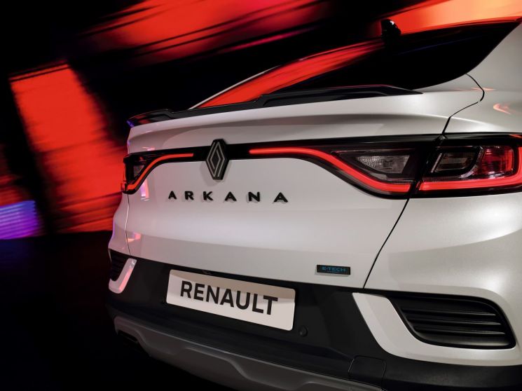 2026년형 르노 아르카나 에스프리 알핀(esprit Alpine) 신규 트림 후면. 르노코리아 제공