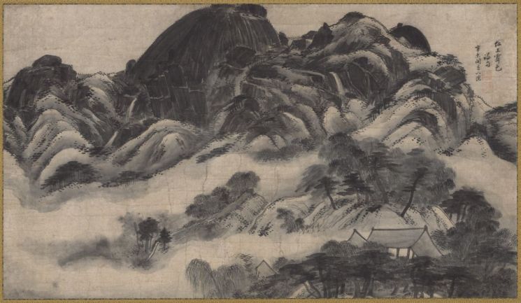 인왕제색도. 호암미술관 제공