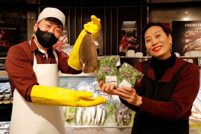 광주신세계 "제철 맞은 쑥·도다리 맛보세요"