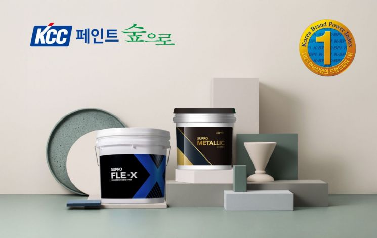 KCC 숲으로, 친환경 페인트 브랜드파워 7년 연속 1위