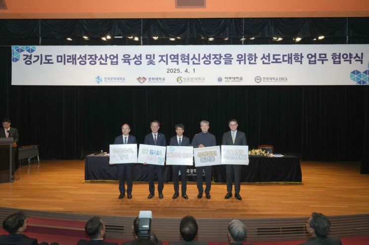 아주대 등 경기 5개 대학, G7 미래산업 손잡다