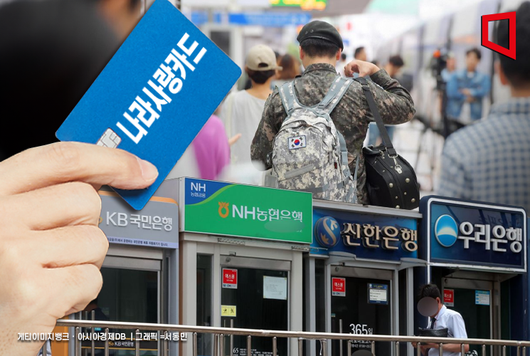 '나라사랑카드' 우선협상대상에 신한·하나·기업은행
