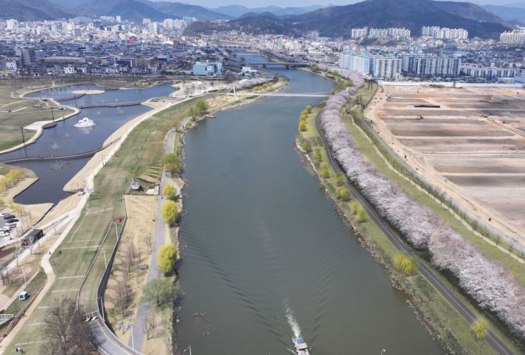 순천시, 동천 수변공원 조기 개방한다 