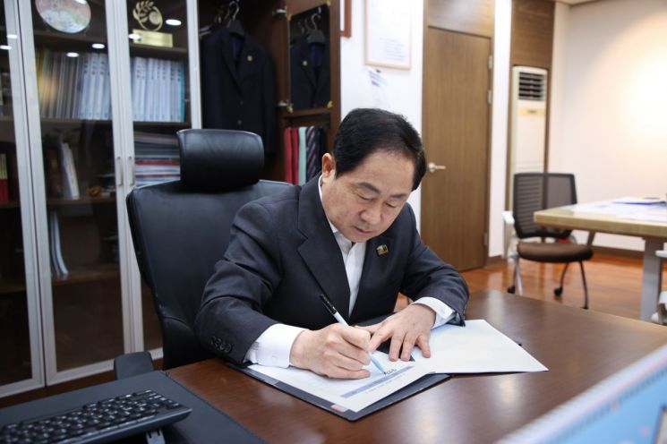 주광덕 시장 "헌재, 불합리한 상수원 규제 개선 조속 심리해달라"