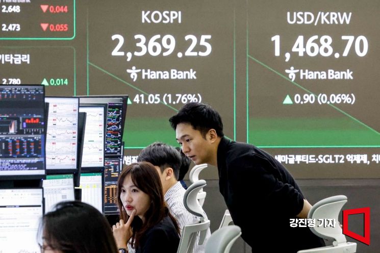 [포토] 美 상호관세에 들썩이는 국내 금융시장