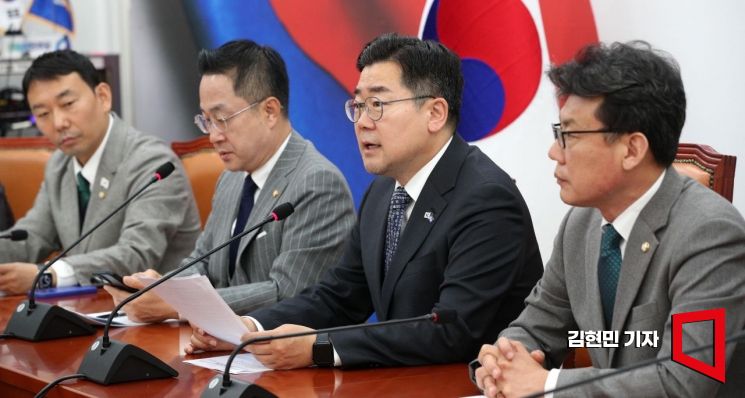 [포토] 박찬대 "韓, 공정하고 투명하게 대선 관리 해야"