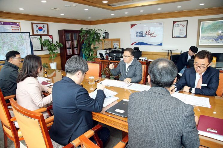 장금용 창원특례시장 권한대행, 시정 공백 최소화 현안 보고회 개최