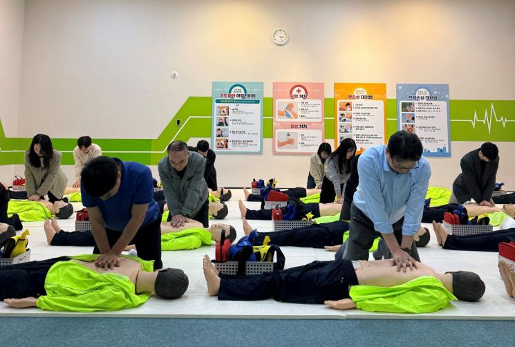한국주택금융공사, 노사공동 체험형 안전교육 나서