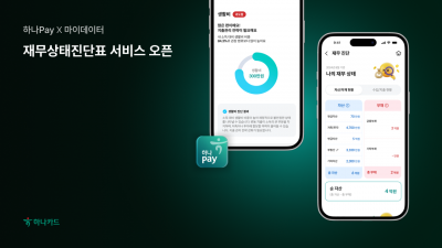 하나카드, 마이데이터로 재무상태진단…서비스 론칭