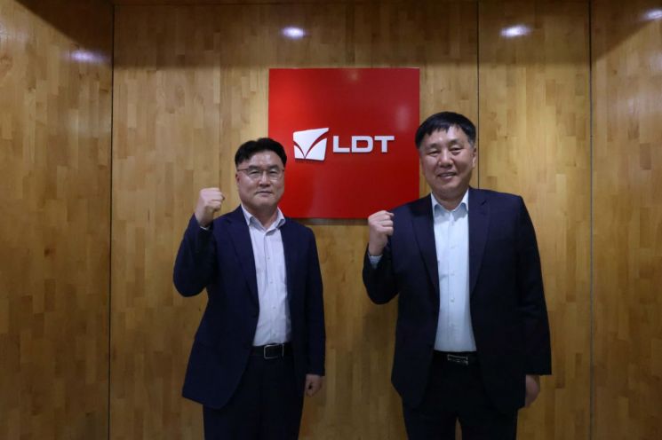 김영신 기정원장, 엘디티 현장 방문…
