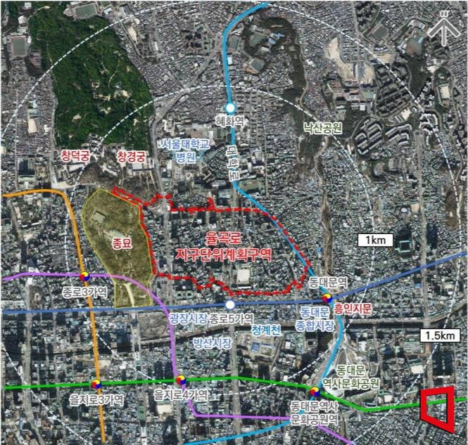 율곡로 지구단위계획 재정비…상업지역 용적률 상향