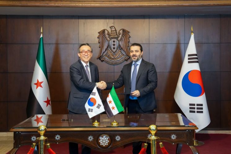 韓-시리아 공식 수교…北제외한 '191개 유엔 회원국'과 모두 외교관계