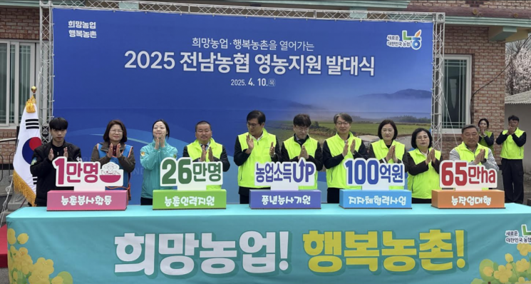 광주대, '전남농협 영농지원 발대식' 개최