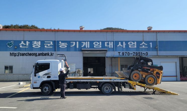 산청군, 산불 피해 농가 농기계 무상임대·순회수리