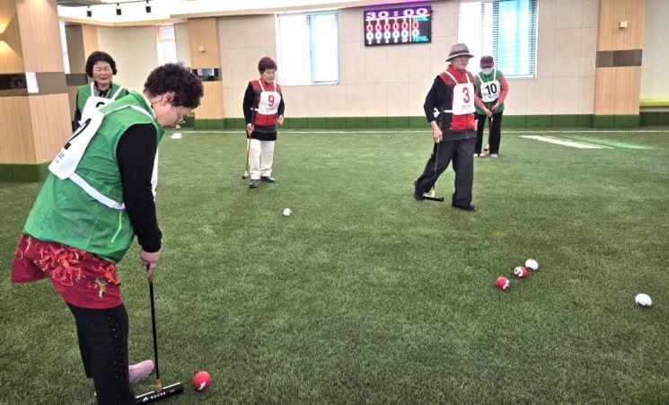 영등포구, 사시사철 즐기는 실내 게이트볼장 개장