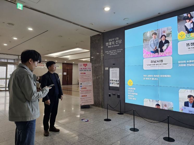성남시 ‘나눔 명예의 전당’, 전국 지자체 벤치마킹 열풍