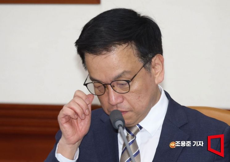 [포토] 생각에 잠긴 최상목 경제부총리