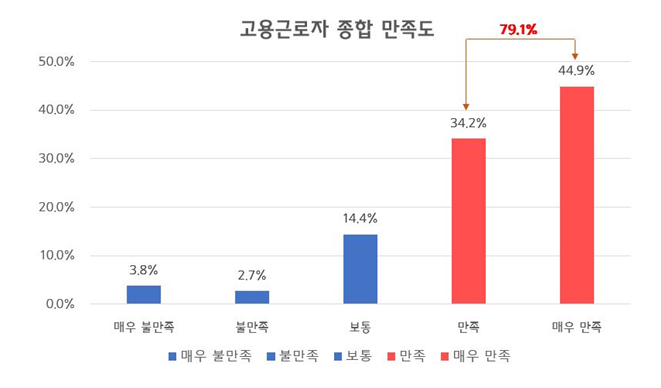 "중소기업 86.8%, 고용허가제 만족…한국어 실력은 아쉬워"