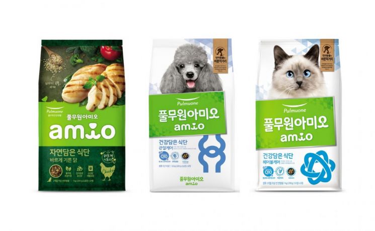 풀무원, 산불 피해 지역 반려동물 지원…'풀무원아미오' 사료 기부