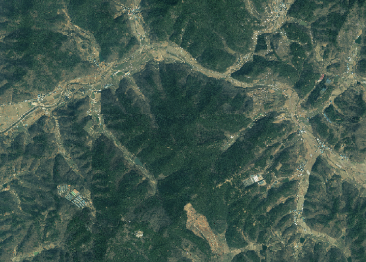 산불 피해지역 한눈에…지리정보원, 위성영상 제공