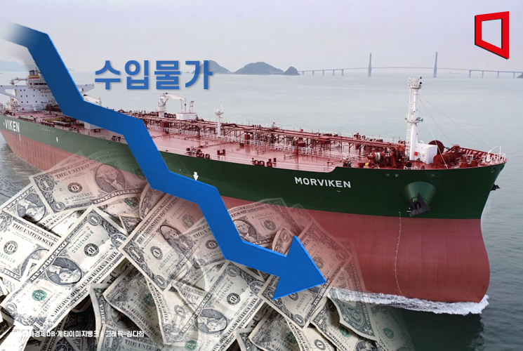 3월 수입물가, 유가 하락에 또 내렸다… 소비자물가 끌어내릴까